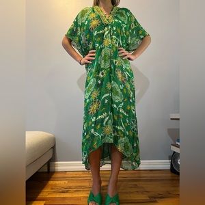 Zara Dress or Beach Cover Up Green